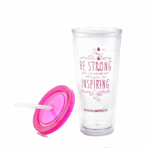 Pink MOTIVATIONAL TUMBLER®