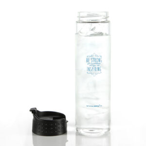 Blue GLASS MOTIVATIONAL BOTTLE®