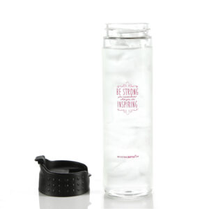 Pink GLASS MOTIVATIONAL BOTTLE®