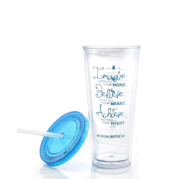 Blue MOTIVATIONAL TUMBLER®